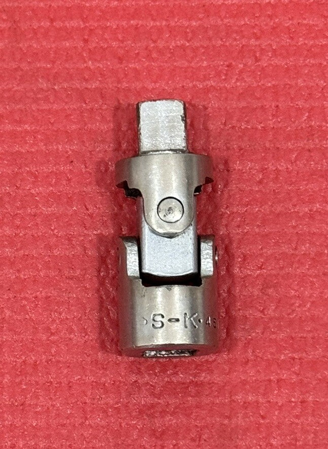 Vintage S-K Tools 45190, 3/8” Drive Chrome Universal Joint Socket Extension USA
