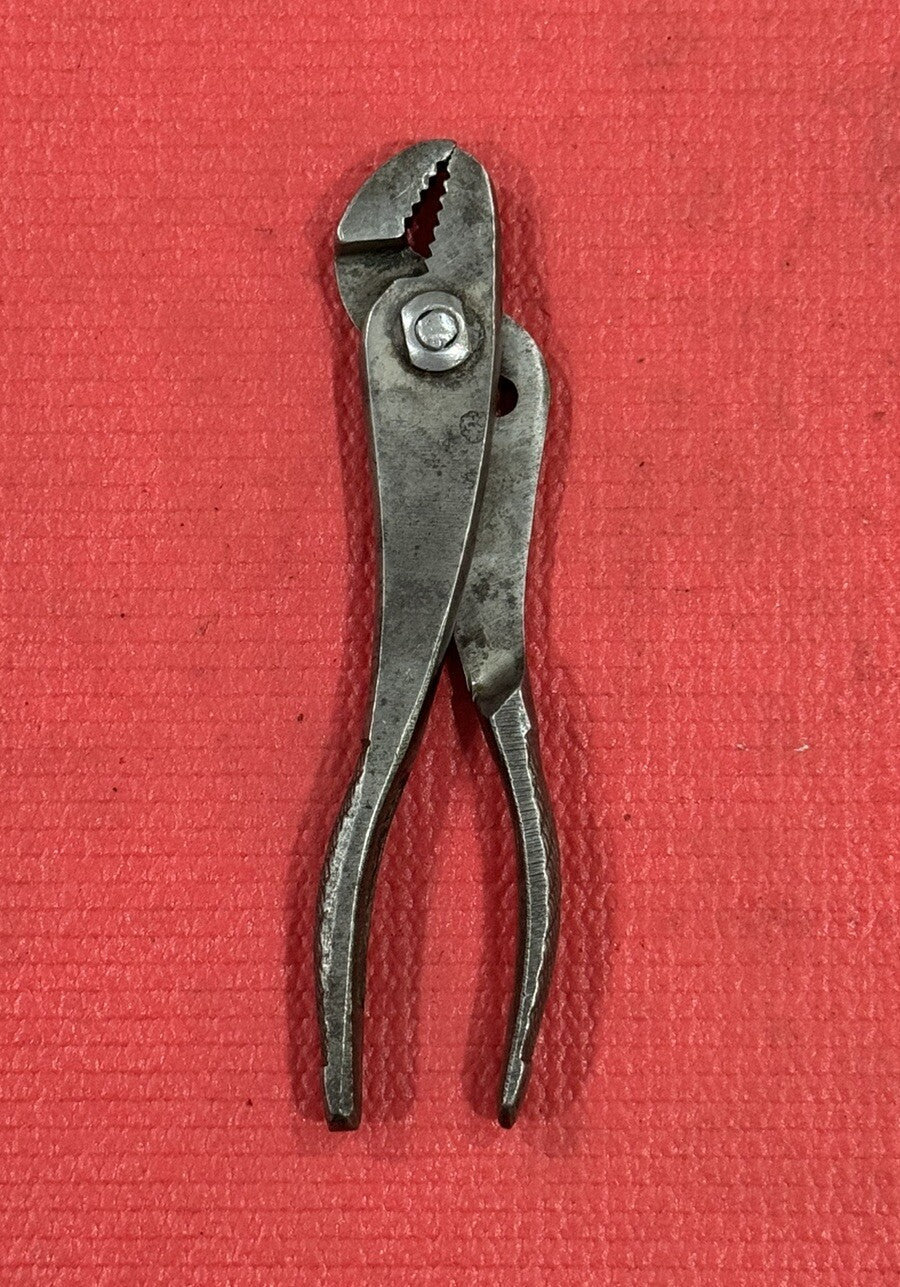 Vintage Wilde Wrench Slip Joint 6" Pinch Jawed Knurled Pliers Rare