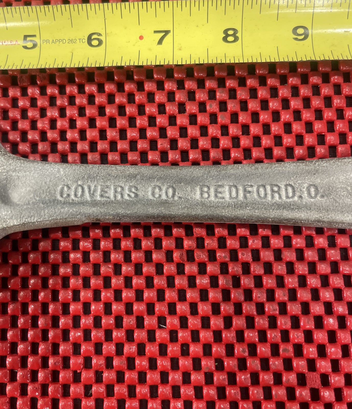 Vintage Ace Slip & Lock-Nut Wrench, Covers Co Bedford OH Plumber tool  M4