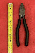 Vintage RARE Diamalloy Horseshoes SL56NE Lineman Pliers W/ Green Handle USA
