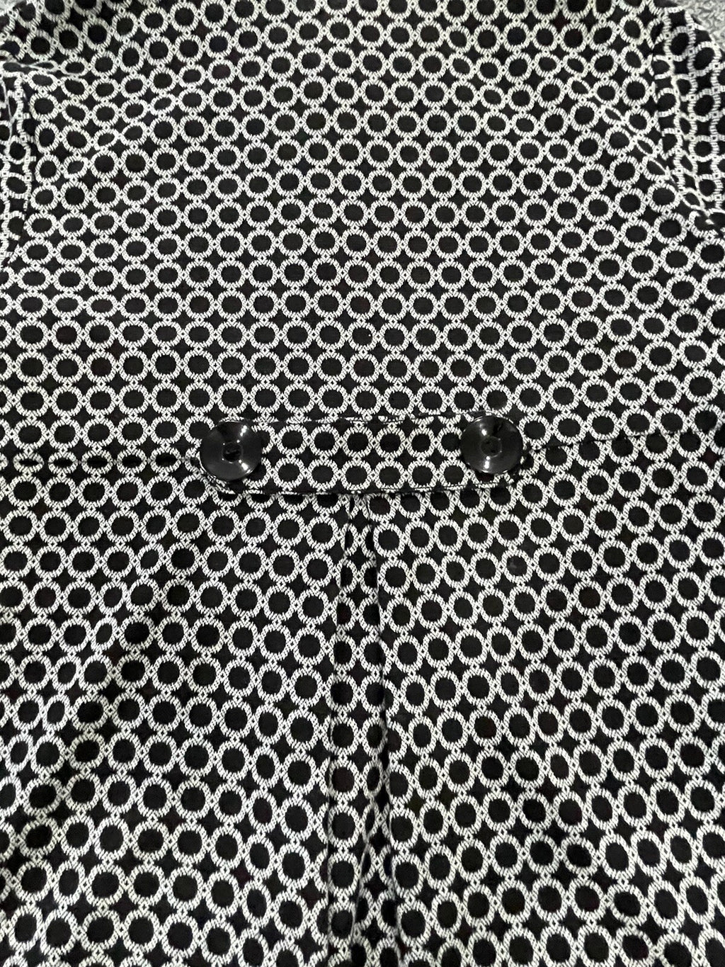 REQ WOMENS SIZE LARGE BLACK & WHITE SWEATER BLAZER/CARDIGAN G5
