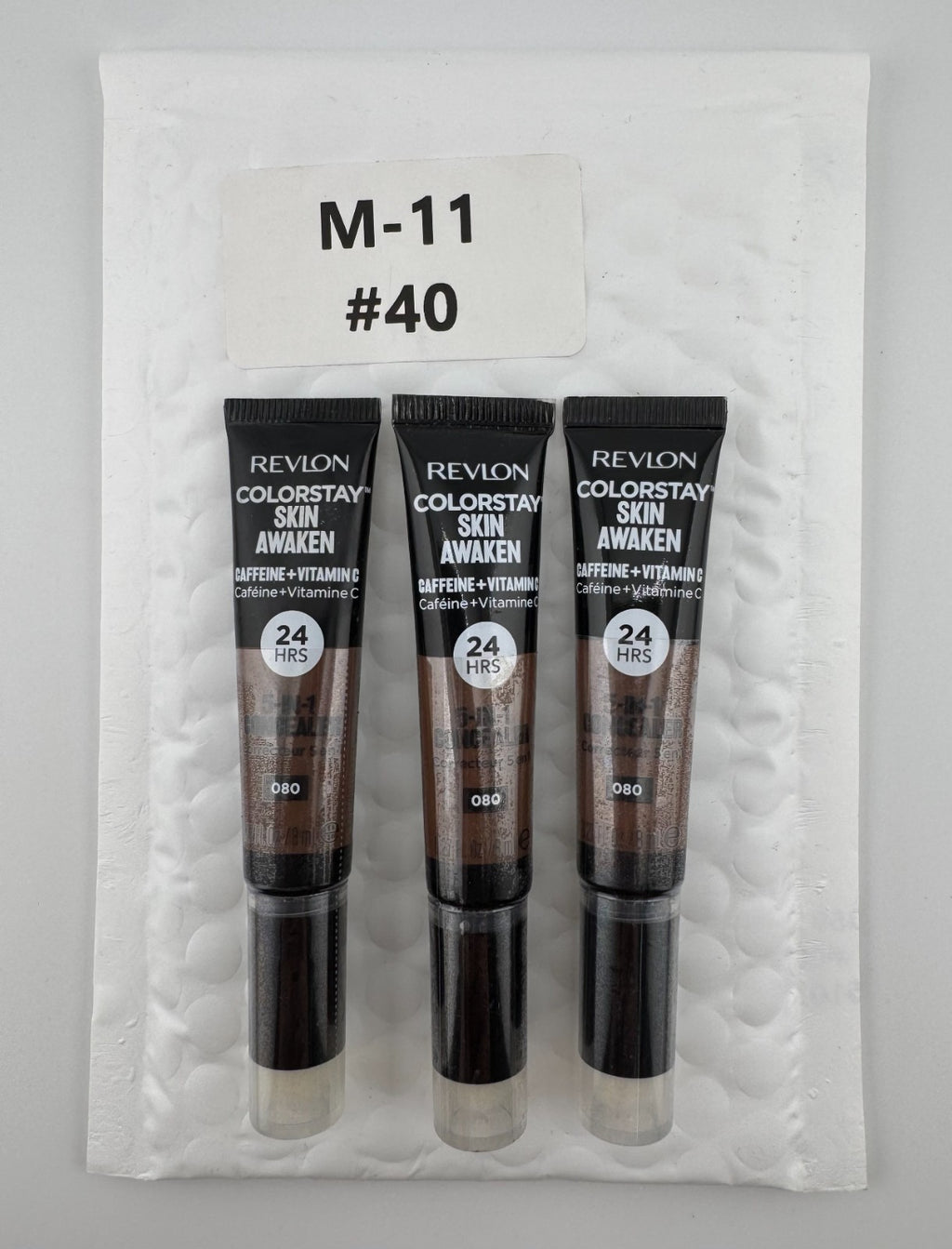 Revlon ColorStay Skin Awaken 5-in-1 Concealer Shade 080 24HR Wear - Lot of 3