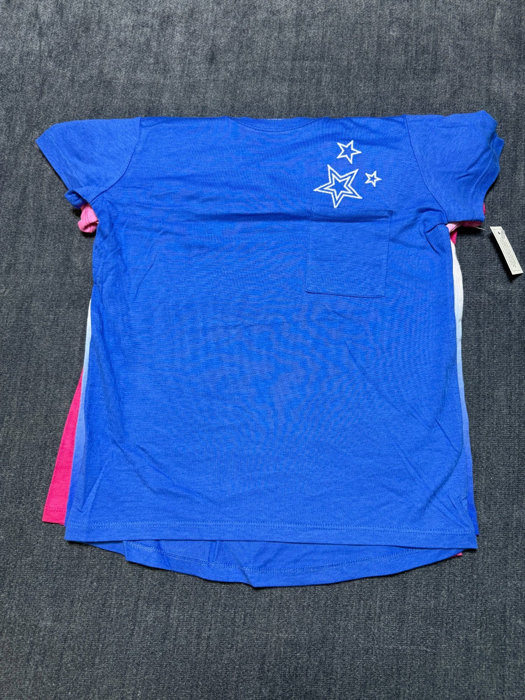 NWT Member's Mark My Favorite T-Shirt Girls 7/8 Multi Short Sleeve - Lot of 3