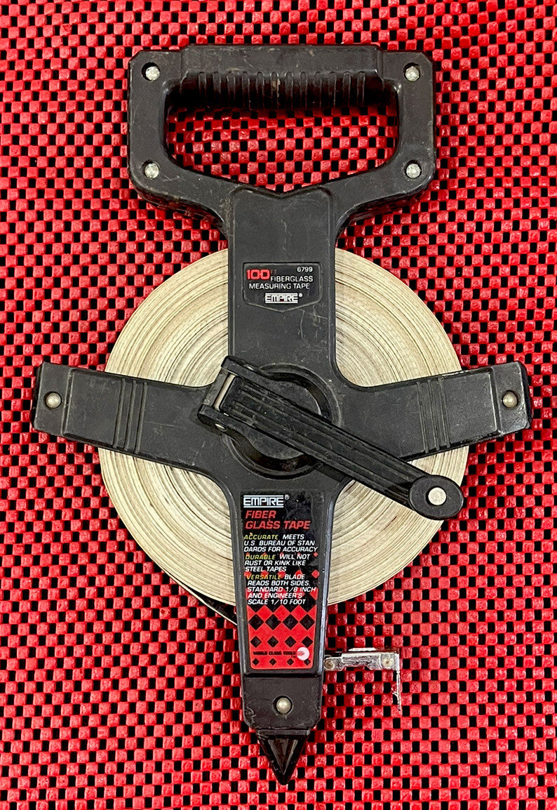 Empire Fiber Glass Measuring Tape 100 Feet Model 6799  N2