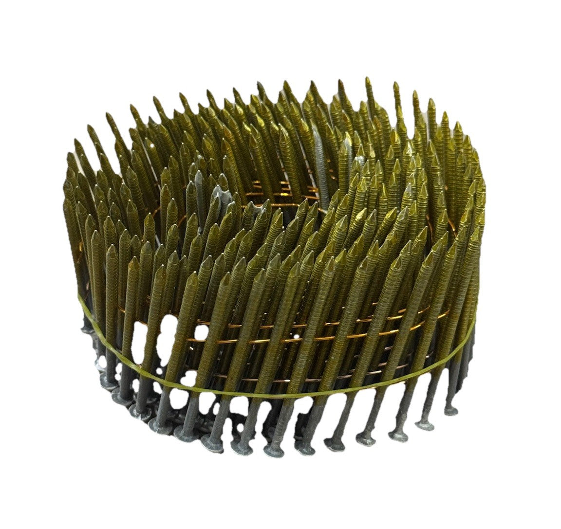 BPA NAILS Electro Galvanized Collated Roofing Nails 0.113” x 2 3/8” (QTY 4500)