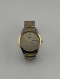 TIMEX SOUTH STREET SPORT MENS T2M935 TWO-TONE WATCH 36mm DAY-DATE