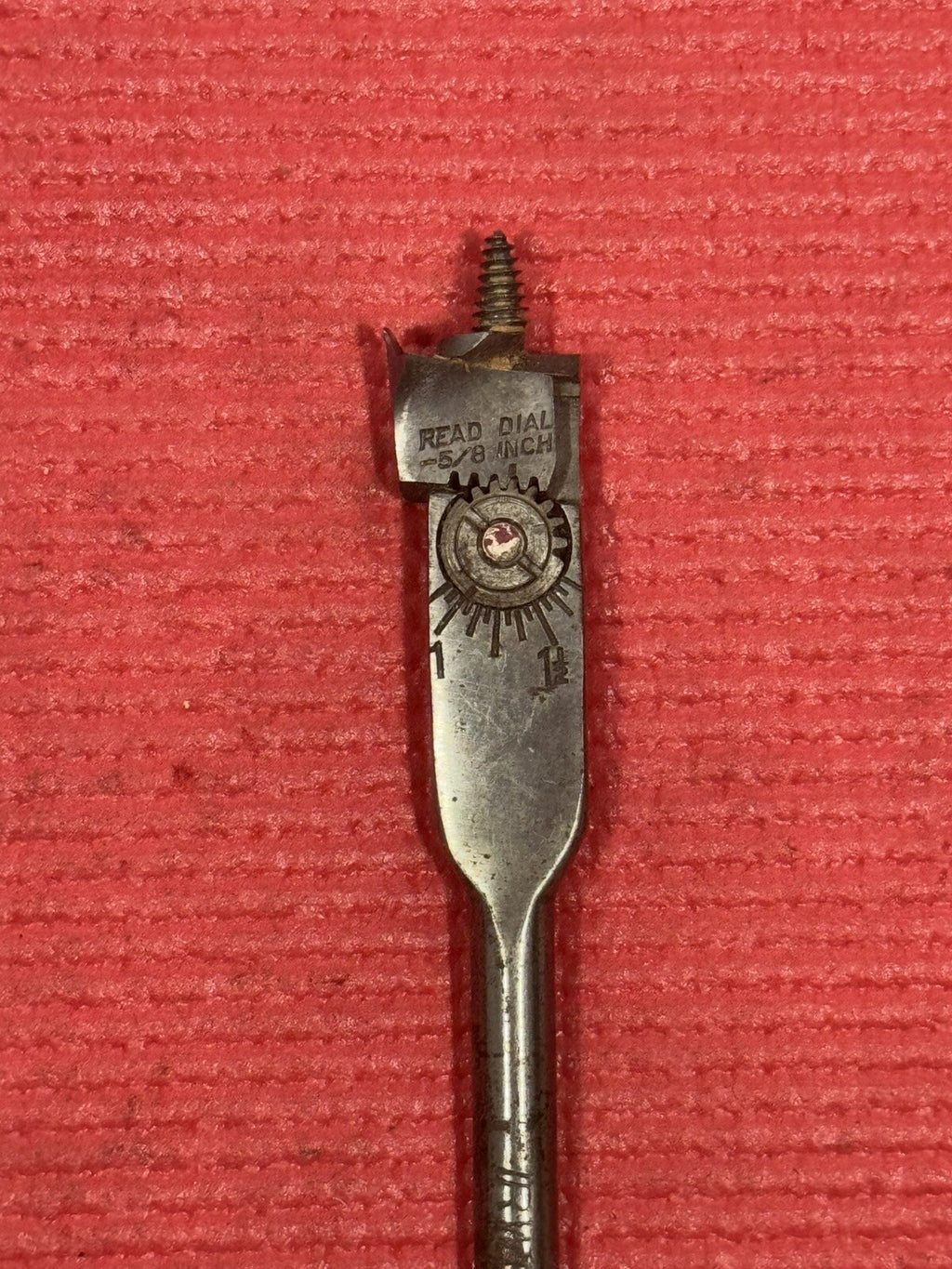 Vintage Irwin No. 21 Micro-Dial Expansive Drill Bit Bores 5/8" to 1 3/4"