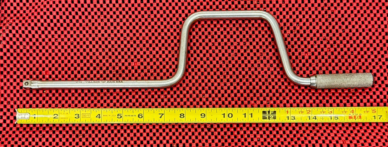 Vintage Williams Tools B-15 3/8" Drive Speed Wrench Made In USA N3