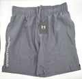 NWT Under Armour UA Tech Woven Wordmark Shorts Men's Medium Gray Drawstring