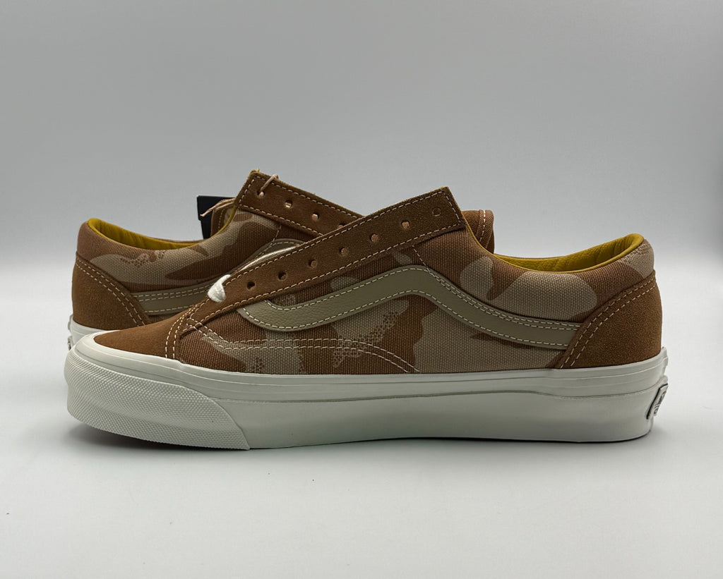 Vans Lx Old Skool 36 Sneakers Men's 7 Desert Chipmunk Camo Suede VN000D9RF06