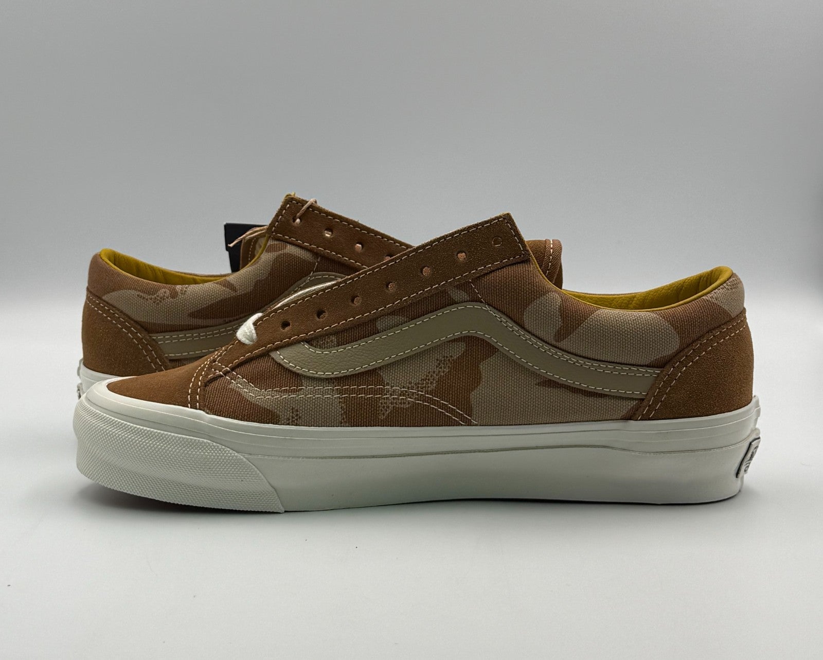 Vans Lx Old Skool 36 Sneakers Men's 7 Desert Chipmunk Camo Suede VN000D9RF06