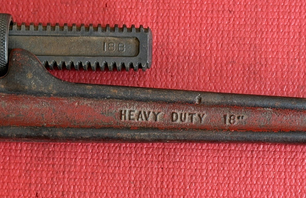 Proto Tools 818 HD Heavy Duty 18" Pipe Wrench Made In USA