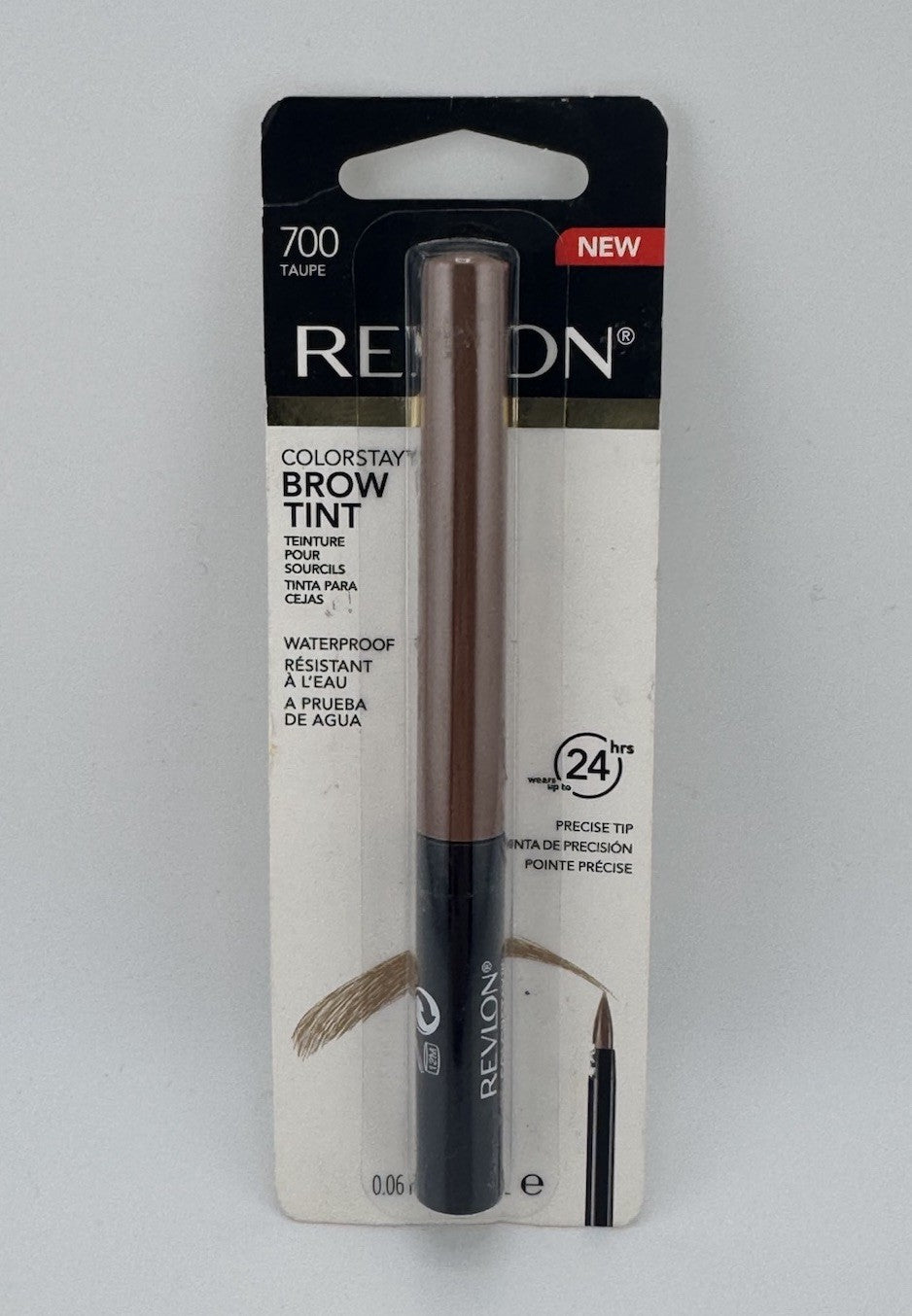 Revlon Colorstay Brow Tint Water Resistance 24 HR Wear | 700 Taupe -NEW