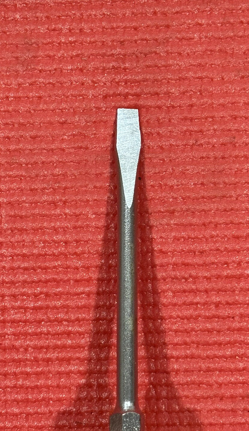 STANLEY Professional NEW 66-090 Keystone Slotted Screwdriver, 1/4” Made In USA