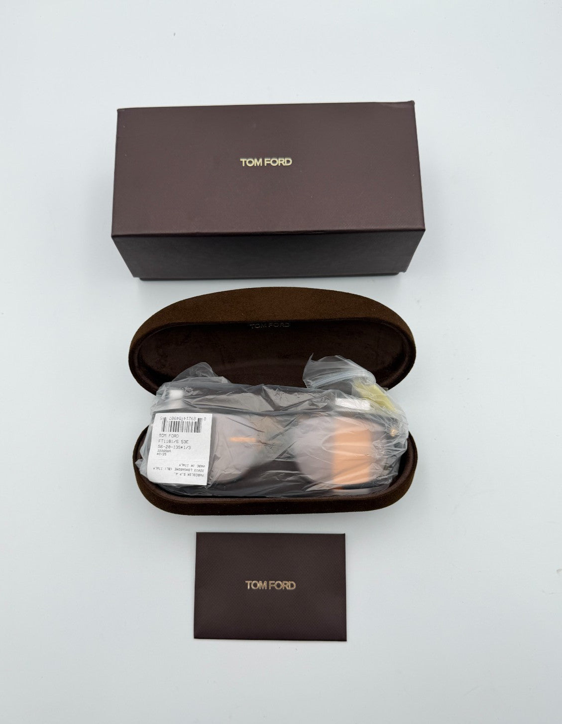 Tom Ford FT1181 JUAN 53E Stylish Sunglasses Men's Brown Frame 100% UV Protection