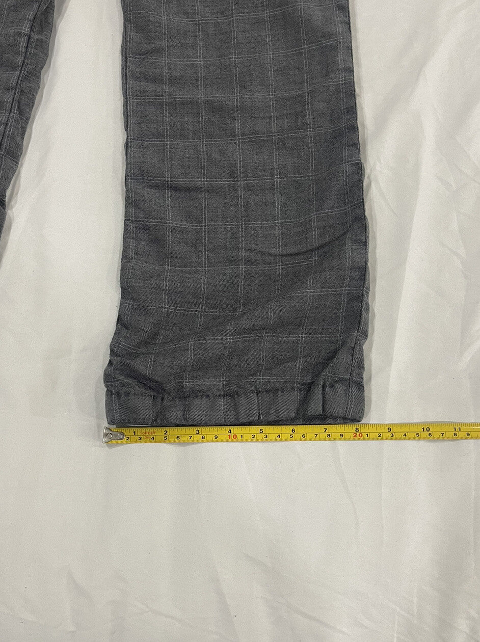 Banana Republic Martin Fit Gray Capri Pants Women's Size 2 Stretch Cropped  B1