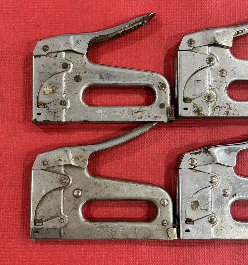 Arrow T-50, T-25 Lot of 6 Heavy Duty Steel Staple Guns- Tested working Condition