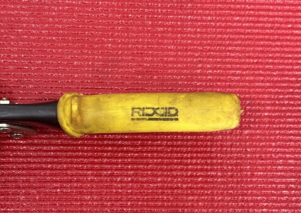 Ridgid 831-479 Straight Tin Snips With Yellow Handle Made in USA N3