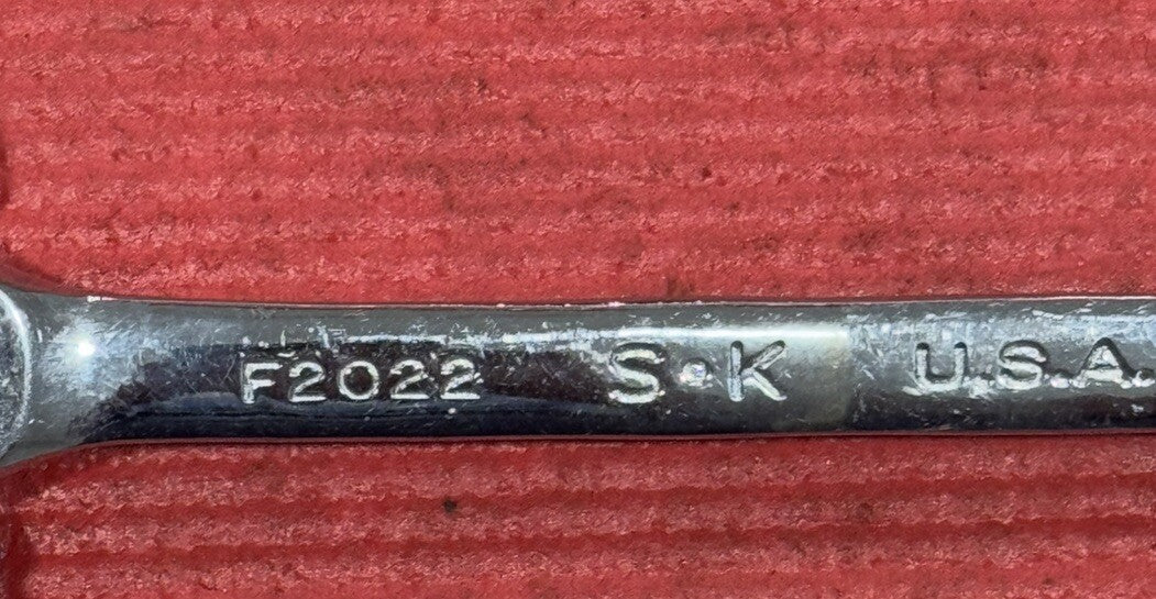 S-K Tools F2022 FLARE NUT LINE WRENCH 6 POINT 5/8" X 11/16" Made in USA SK Tools
