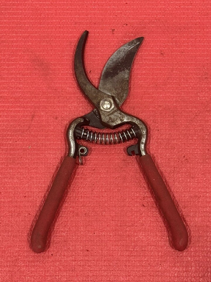 High Performance Drop Forged Steel Pruning Shears Pliers Scissors W/Red Handle