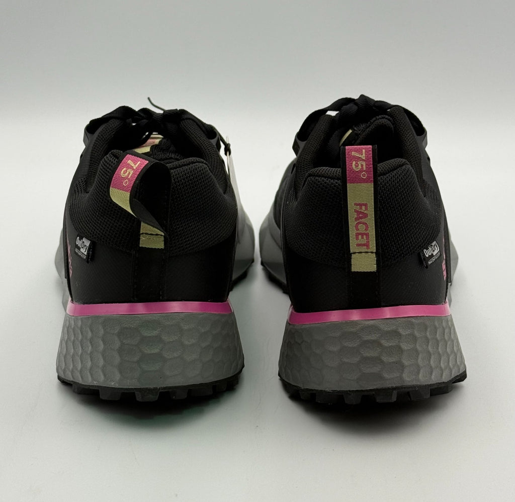 New Columbia Facet 75 Outdry Athletic Sneakers Women's 8 Black Lace Up Low Top