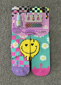 NEW WITTY FASHION COOL VIBES SOCKS AND NAIL POLISH