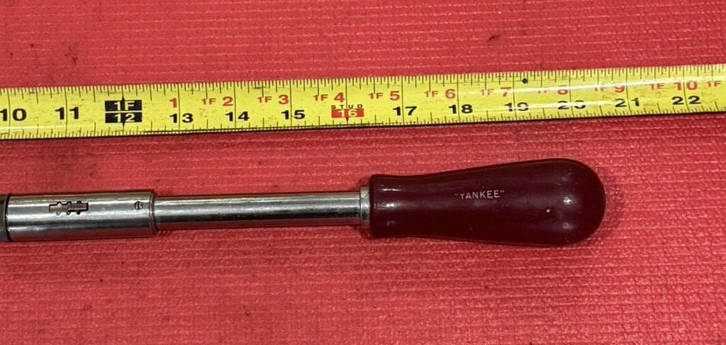 Vintage Stanley YANKEE No. 130A Spiral Ratchet Screwdriver NICE Made in USA