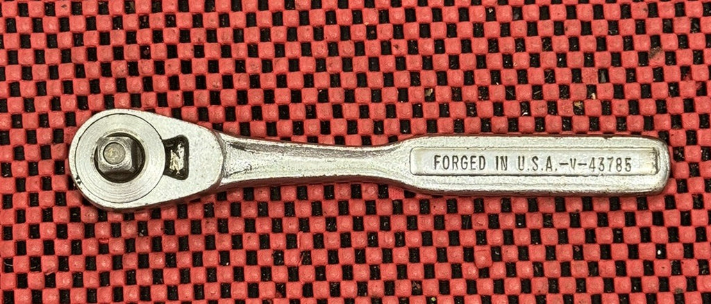 Vintage Craftsman -V- 43785 3/8" Drive Ratchet With Oil Port Quick Release USA