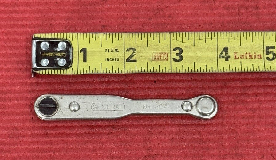 General 807 Offset Ratchet Slotted Screws Screwdriver  Made In USA