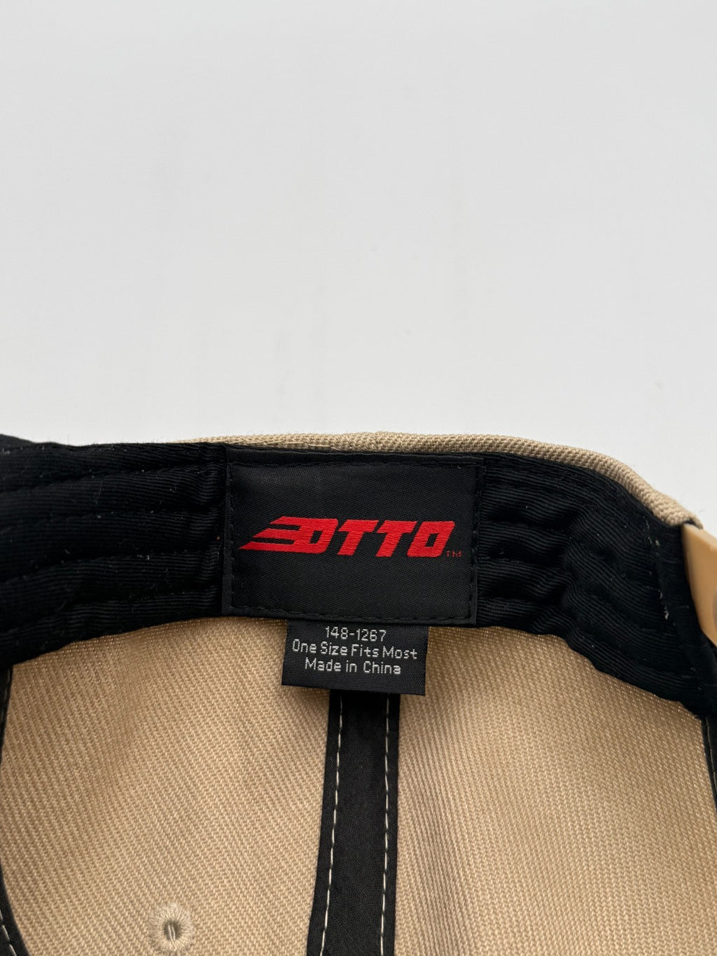 New OTTO CNCO Lo Dejaria Todo Hat Men's Beige Adjustable Sports Snapback Cap