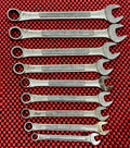 Vintage Craftsman Japan 9 Pc Combination Wrench Set 9-18mm Metric BF Molybdenum