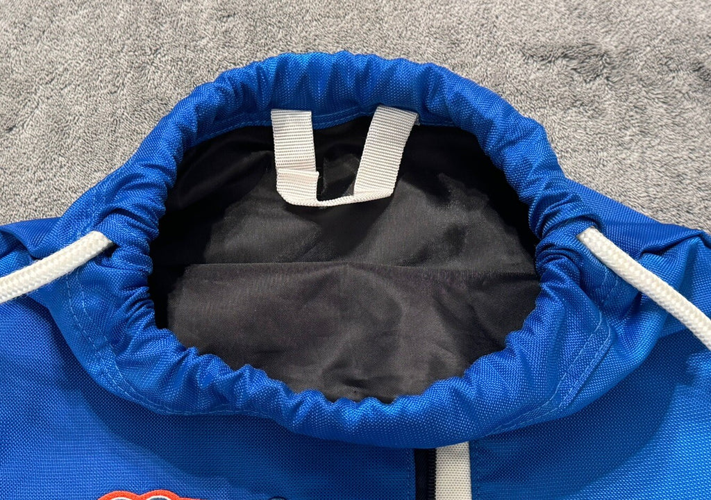 Vintage Gators Drawstring Athletic Gym Bag with Zipper Pocket & Logo
