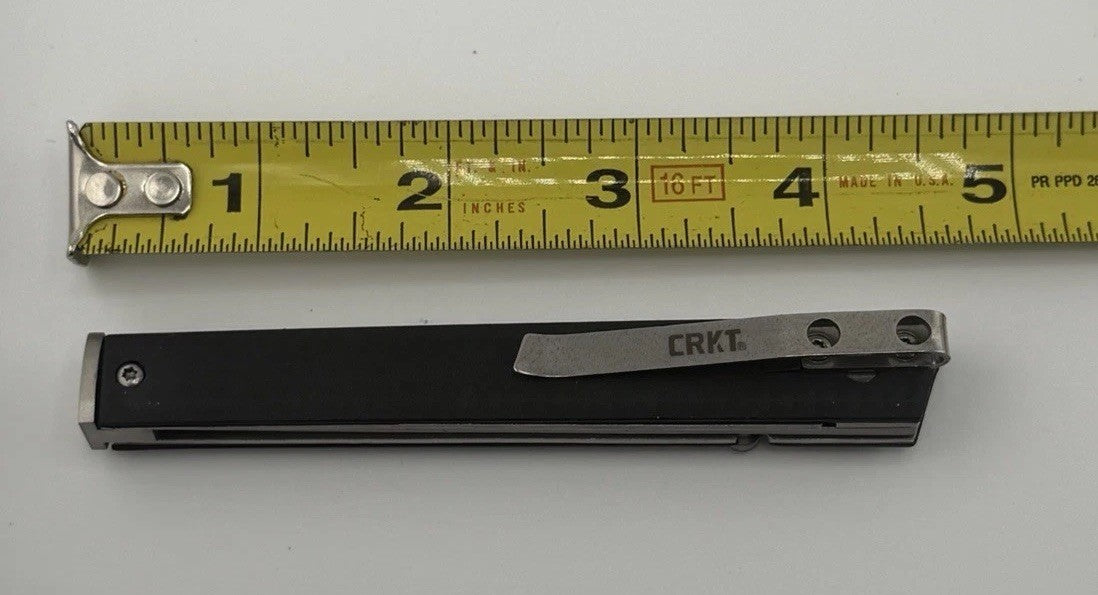 CRKT 7096K CEO Richard Rogers Design EDC Liner Lock Folder Vintage Collectible