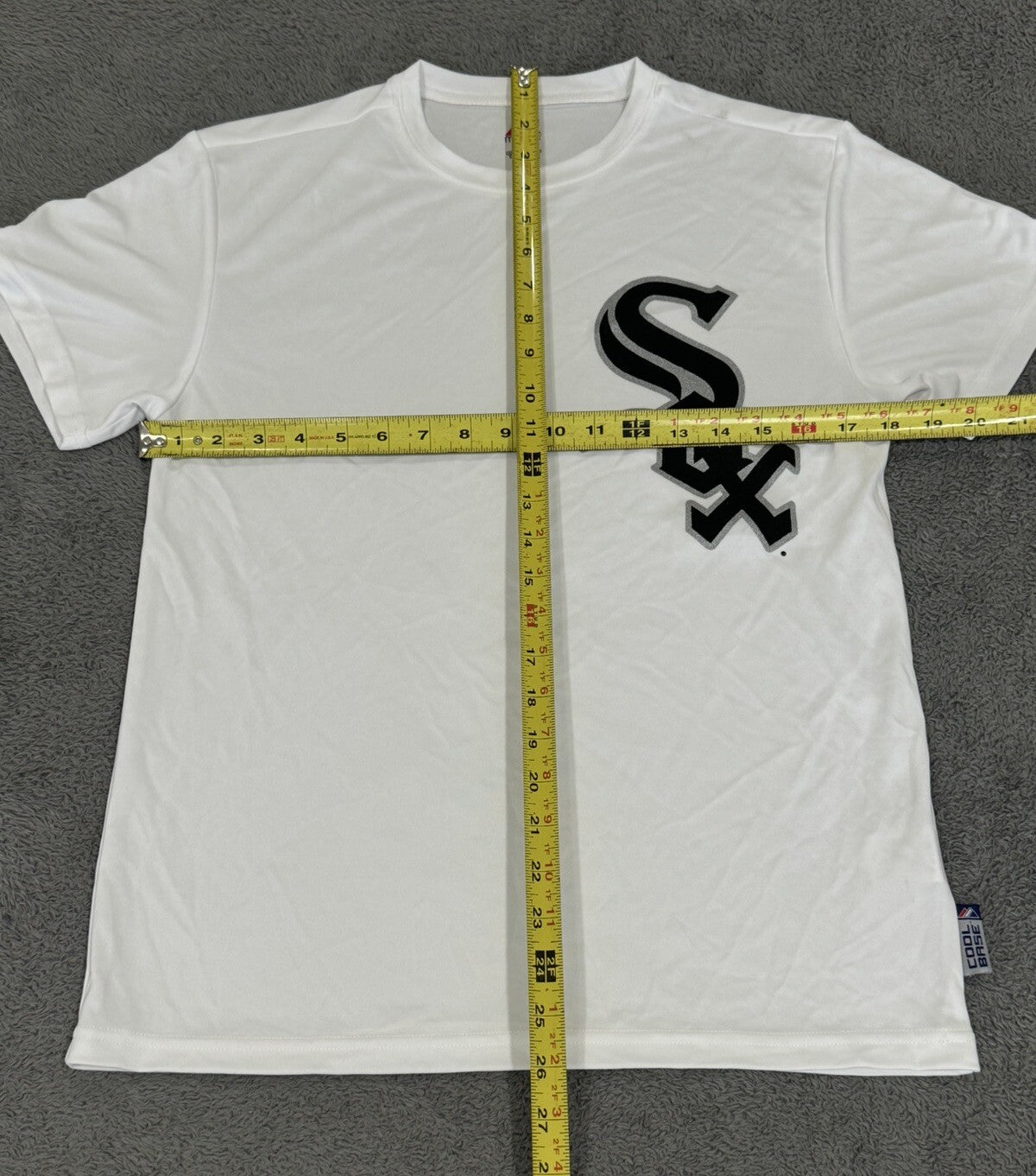 NEW Chicago White Sox Majestic Cool Base Tee Youth Size Large T-Shirt