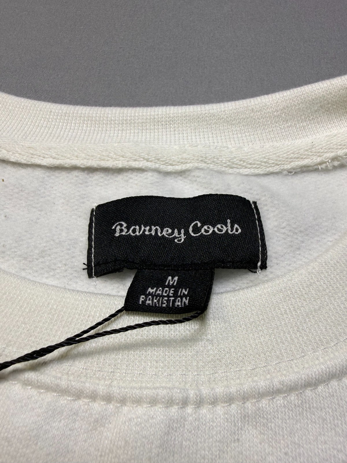 NWT B.Cools Barney If In Doubt Whip It Out Pullover Sweatshirt Men Medium White