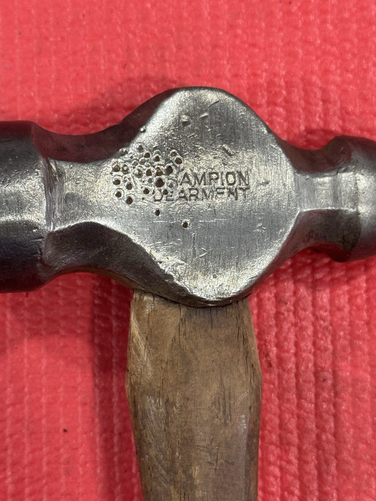 Vintage Champion DeArment 14" Ball Peen Hammer Made In USA