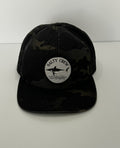 Salty Crew The Classics Embroidered Patch Logo Adjustable Hat Cap Black Camo C1