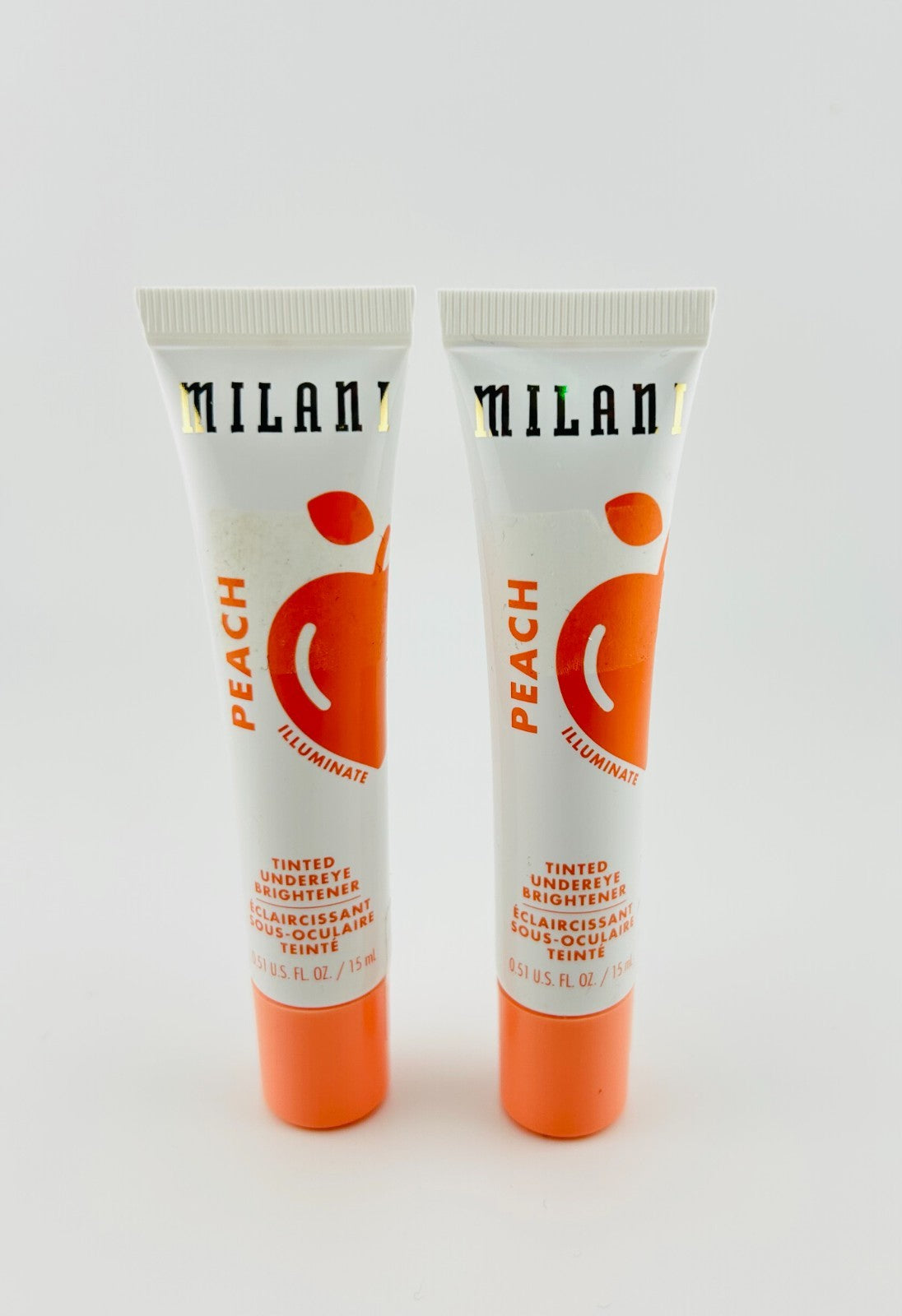 Set of 2 Milani Illuminate Peach Tinted Undereye Brightener - 0.51 fl. oz