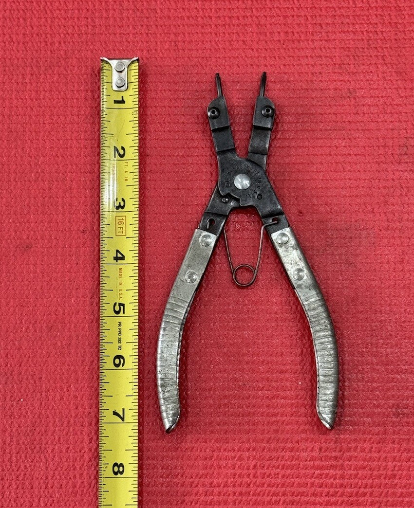 Vintage K-D TOOLS No. 445 Snap Ring Plier 2 Pc Set Made in USA