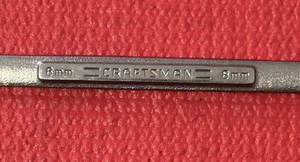 Craftsman -VA- 47950 8mm Quick Speed Wrench Combination Wrench 12 Pt Made in USA