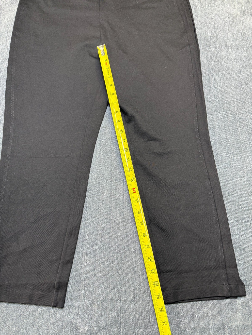 NWT Express Ponte Pants Women's XL Black Straight Leg Casual Wear Preppy Pull-On