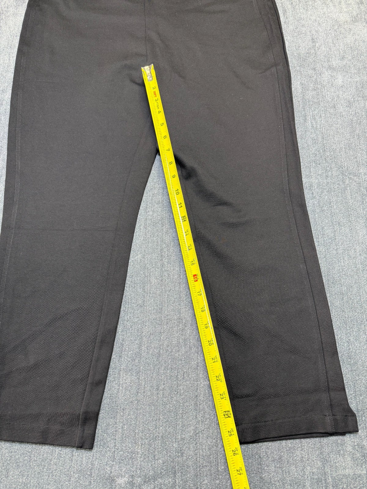 NWT Express Ponte Pants Women's XL Black Straight Leg Casual Wear Preppy Pull-On