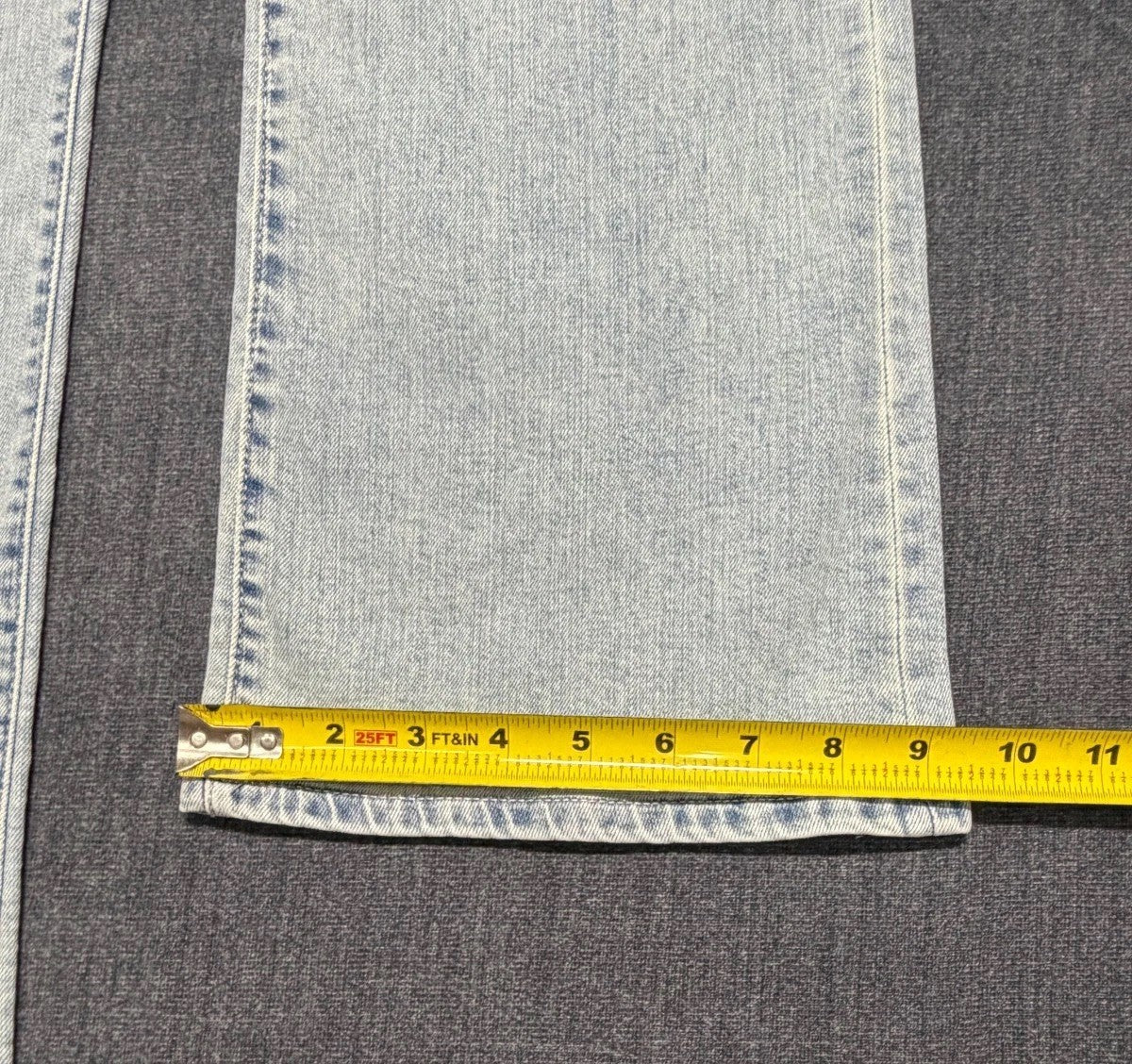 NWT Seven7 Bootcut Jeans Women's 12 Light Blue Denim High-Rise Casual Hipster