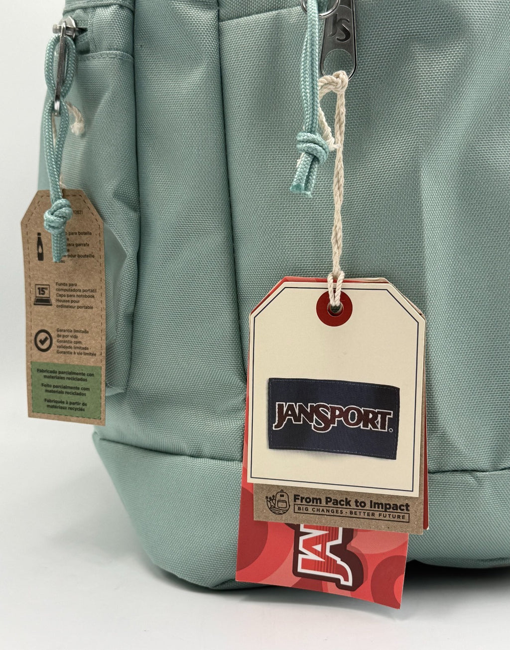 JanSport Cross Town Plus backpack School Daypack Laptop Sleeve Travel Bag