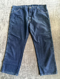 Basic Editions Regular Fit Flex Men’s 46W X 29L Denim Blue Dark Jeans NWT