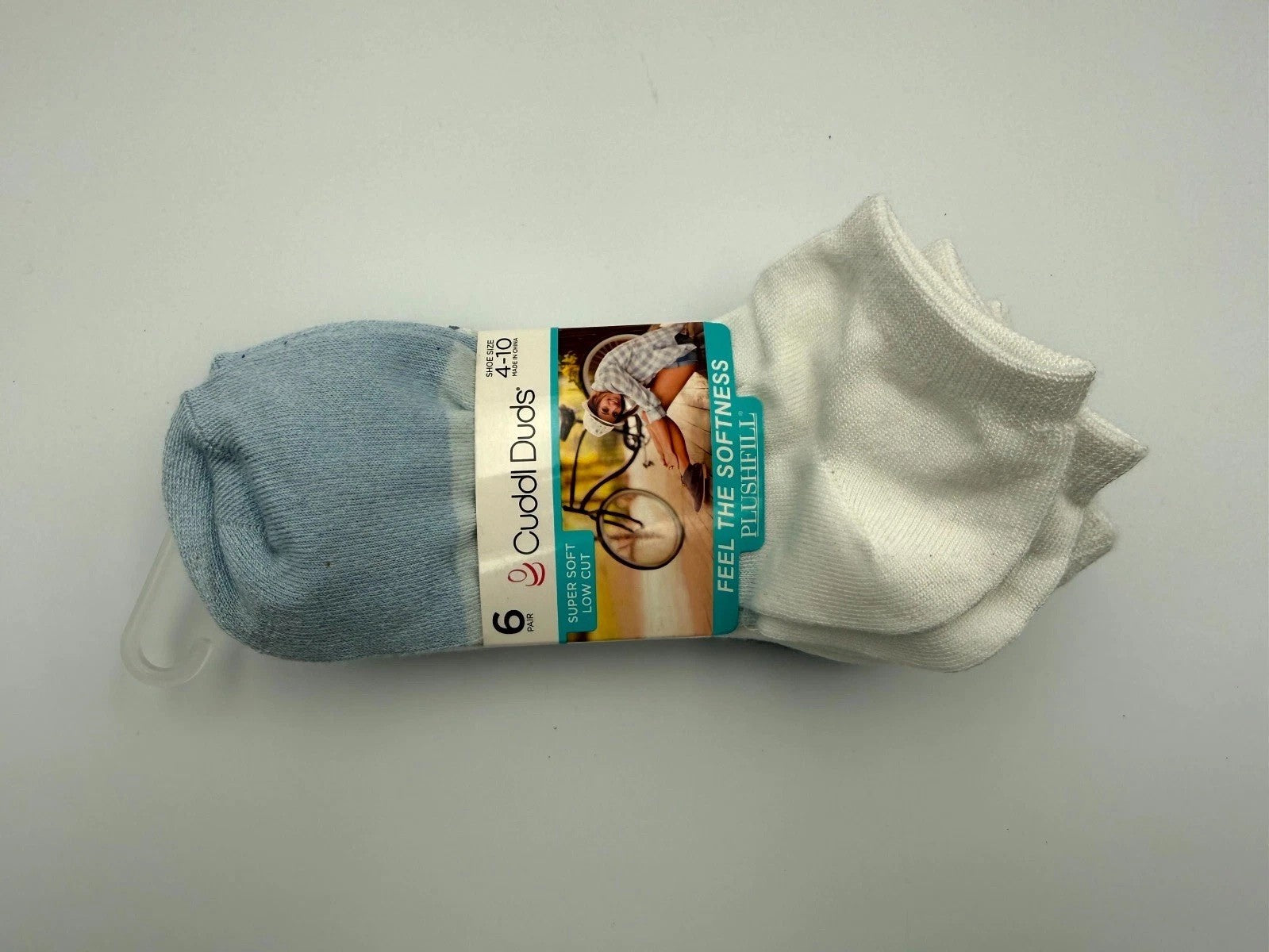 New Cuddl Duds Plushfill Super Soft Low Cut Socks Women's Size 4-10 - Pairs Of 6