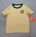 NWT Wonder Nation Adventure Graphic Tee Shirt Boys 7 Beige Short Sleeves Summer