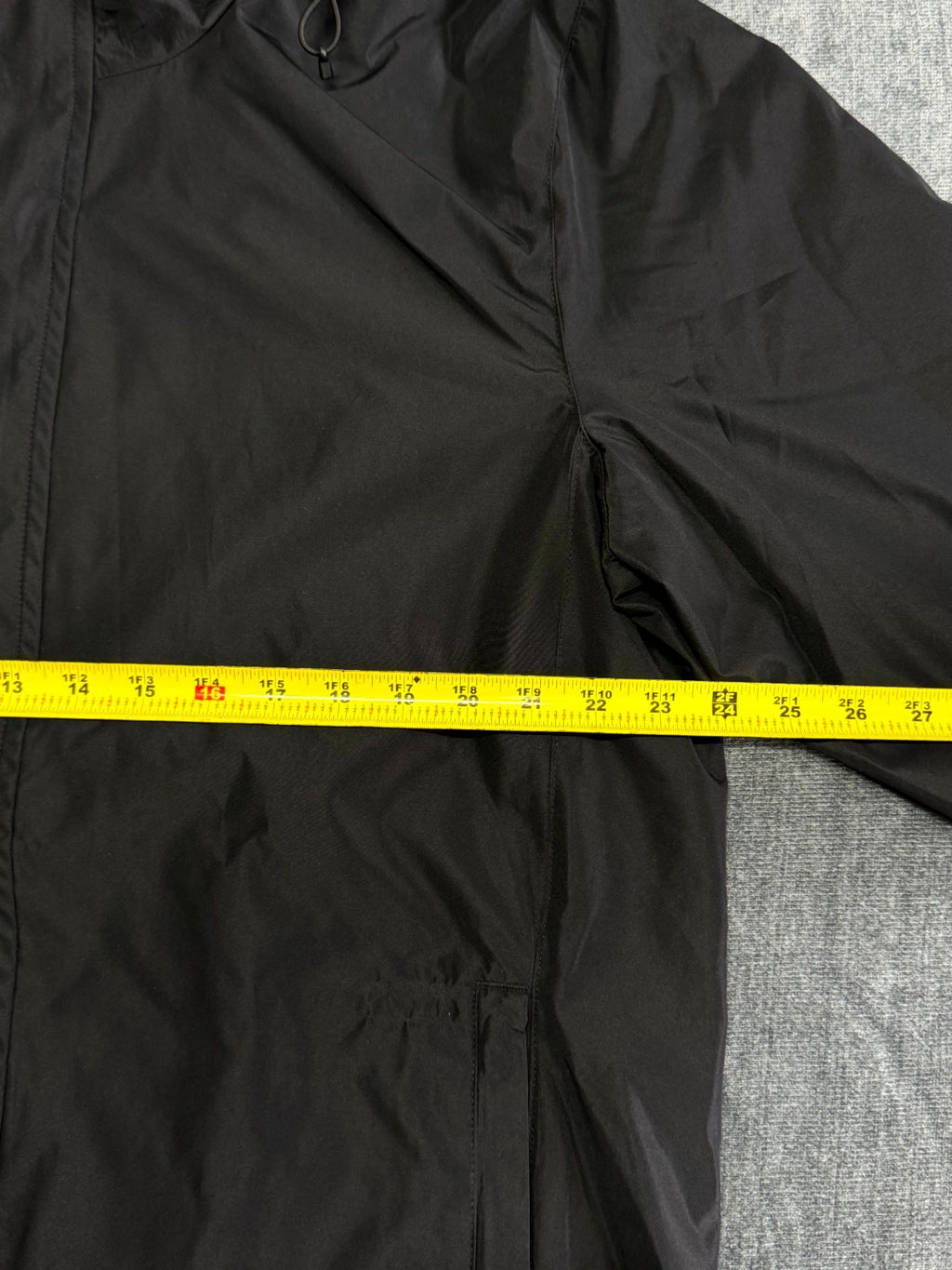 NWT Lands' End All-Weather 3-in-1 Jacket Men's Medium Black Full-Zip Hooded