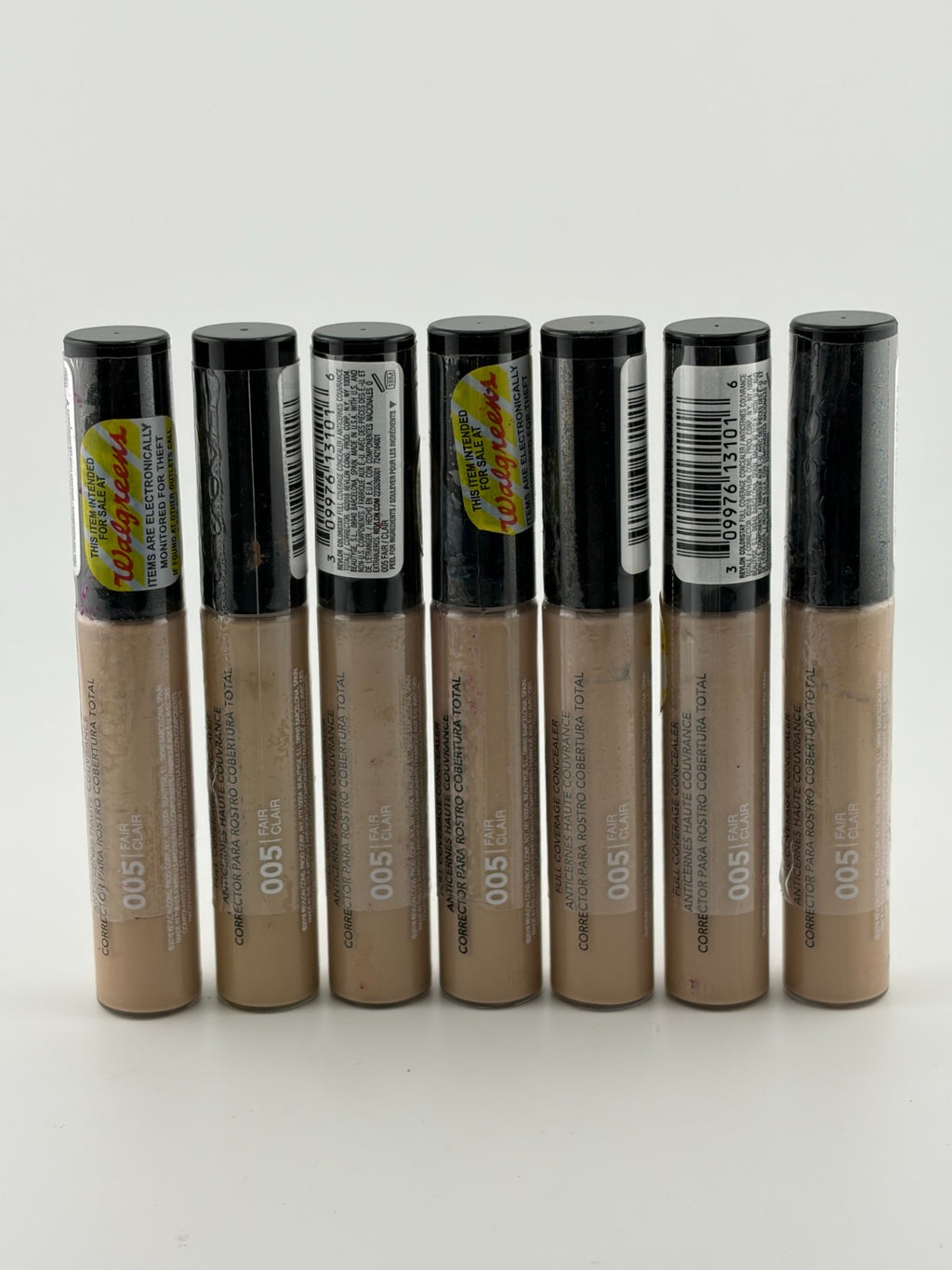 Revlon ColorStay Full Coverage Concealer Makeup 18M Fair Clair 005 - Set of 7
