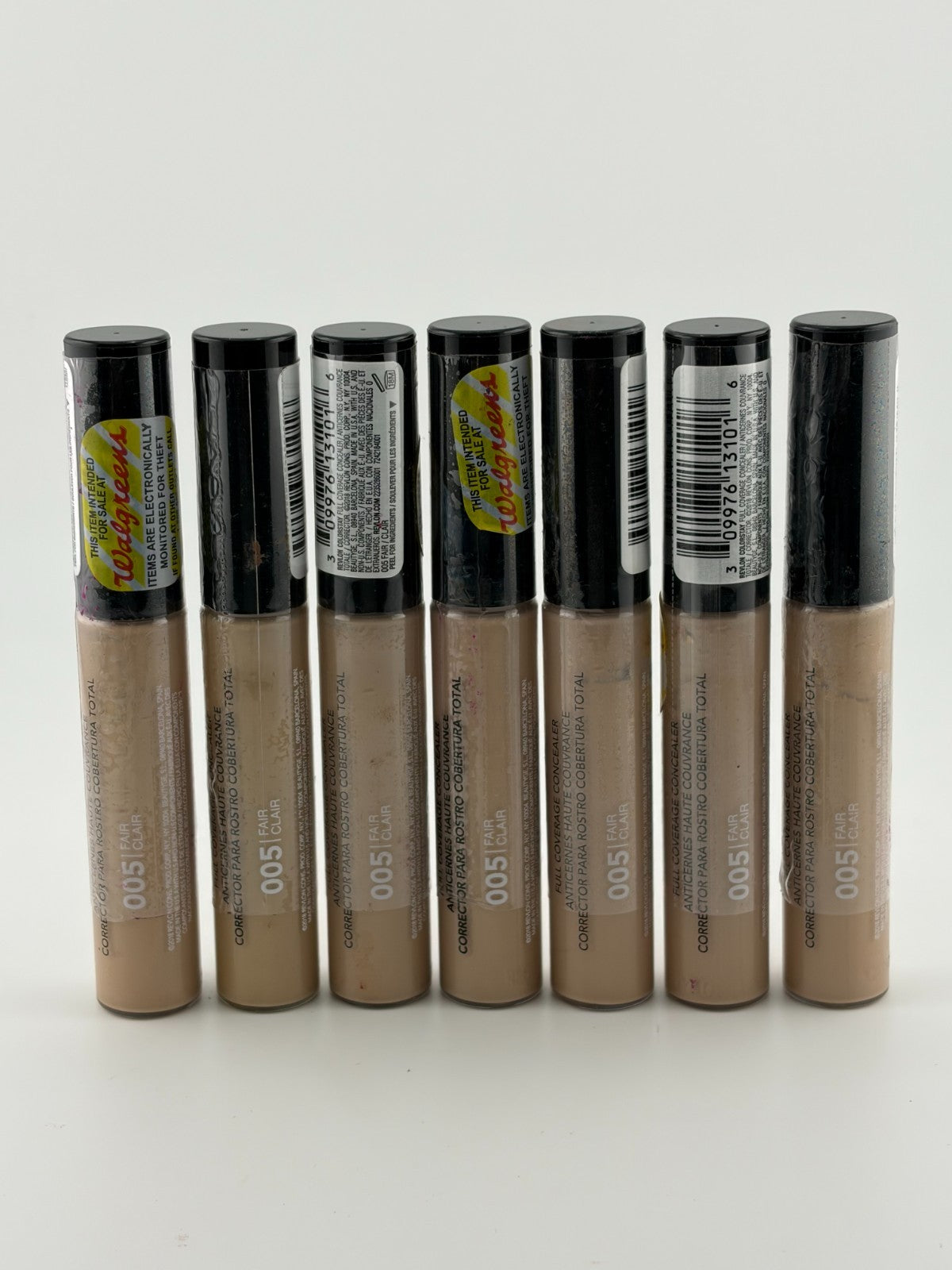Revlon ColorStay Full Coverage Concealer Makeup 18M Fair Clair 005 - Set of 7